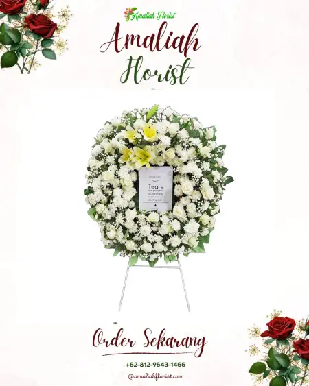 Krans Bunga Duka Jeruklegi Kulon